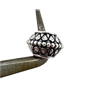 Pandora 925 Authentic Sterling Silver Inner Strength Spacer 8mm 3.4g Bead